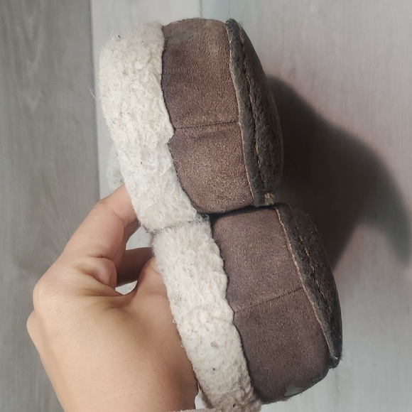 Sorel Women Leather Insulated Lined Slippers Flats shoes sz 8 - Picture 6 of 11